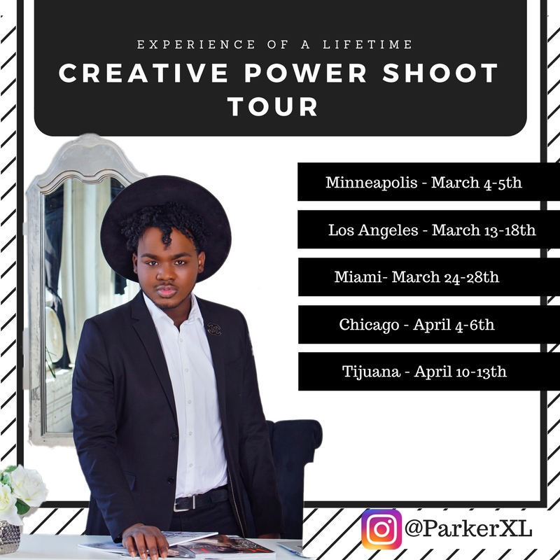 Creative power shoot tour